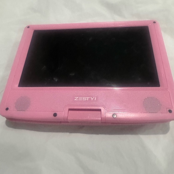 Pink Portable DVD Player - Picture 3 of 9